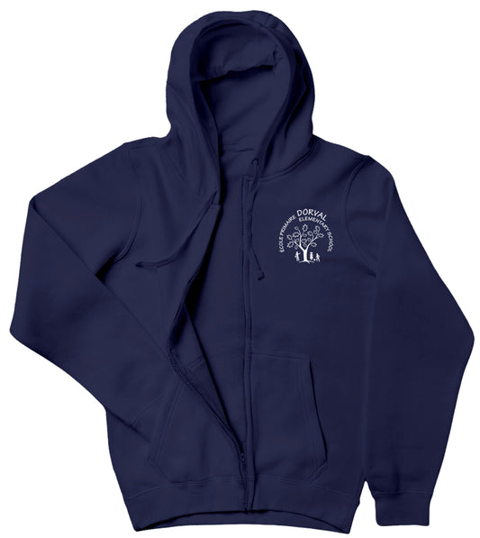 DES Adult Full Zip Sweatshirt