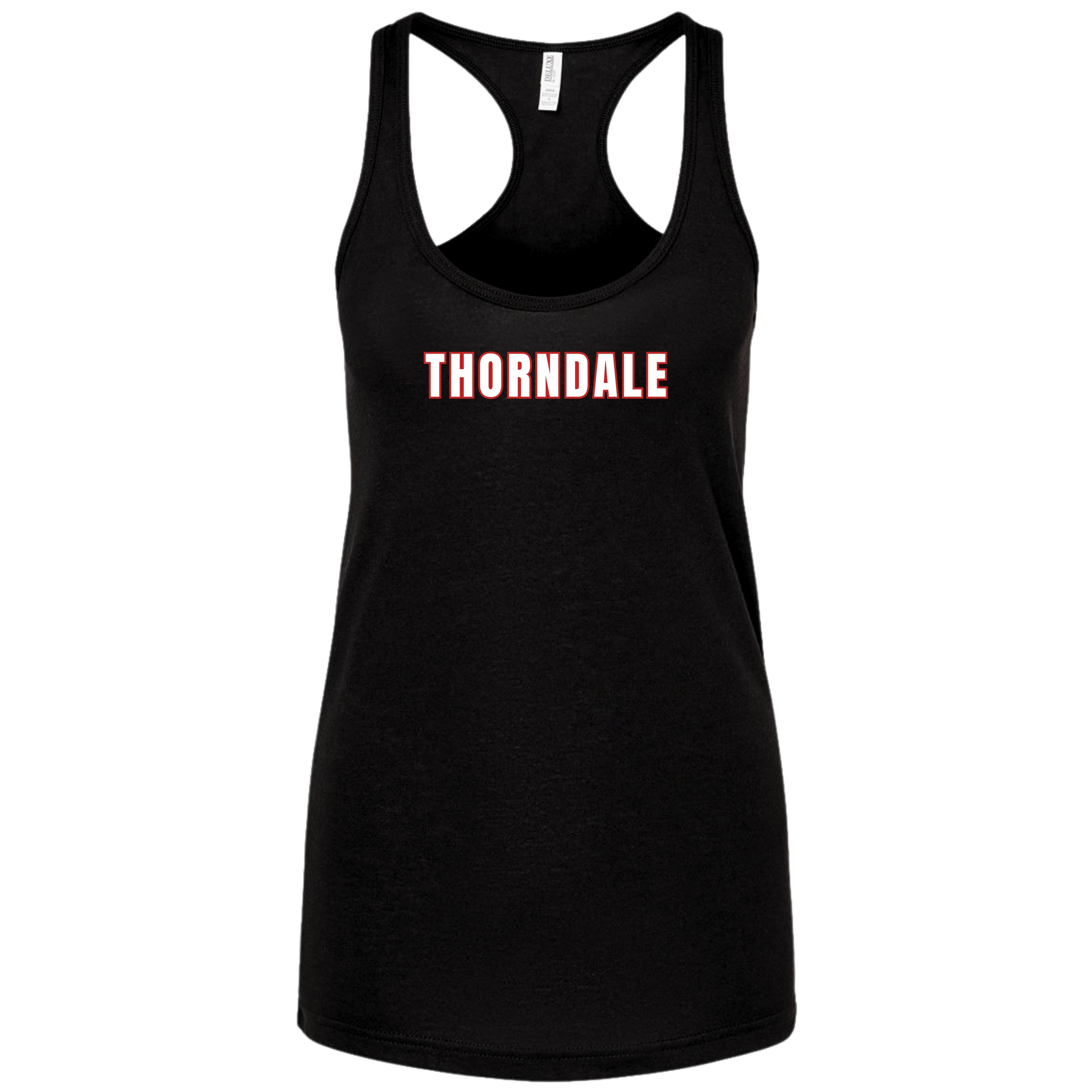 THO LETTERING RACERBACK TANK