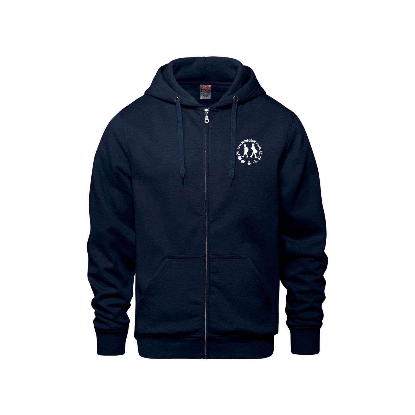 Edinburgh Adult Full Zip Hoodie