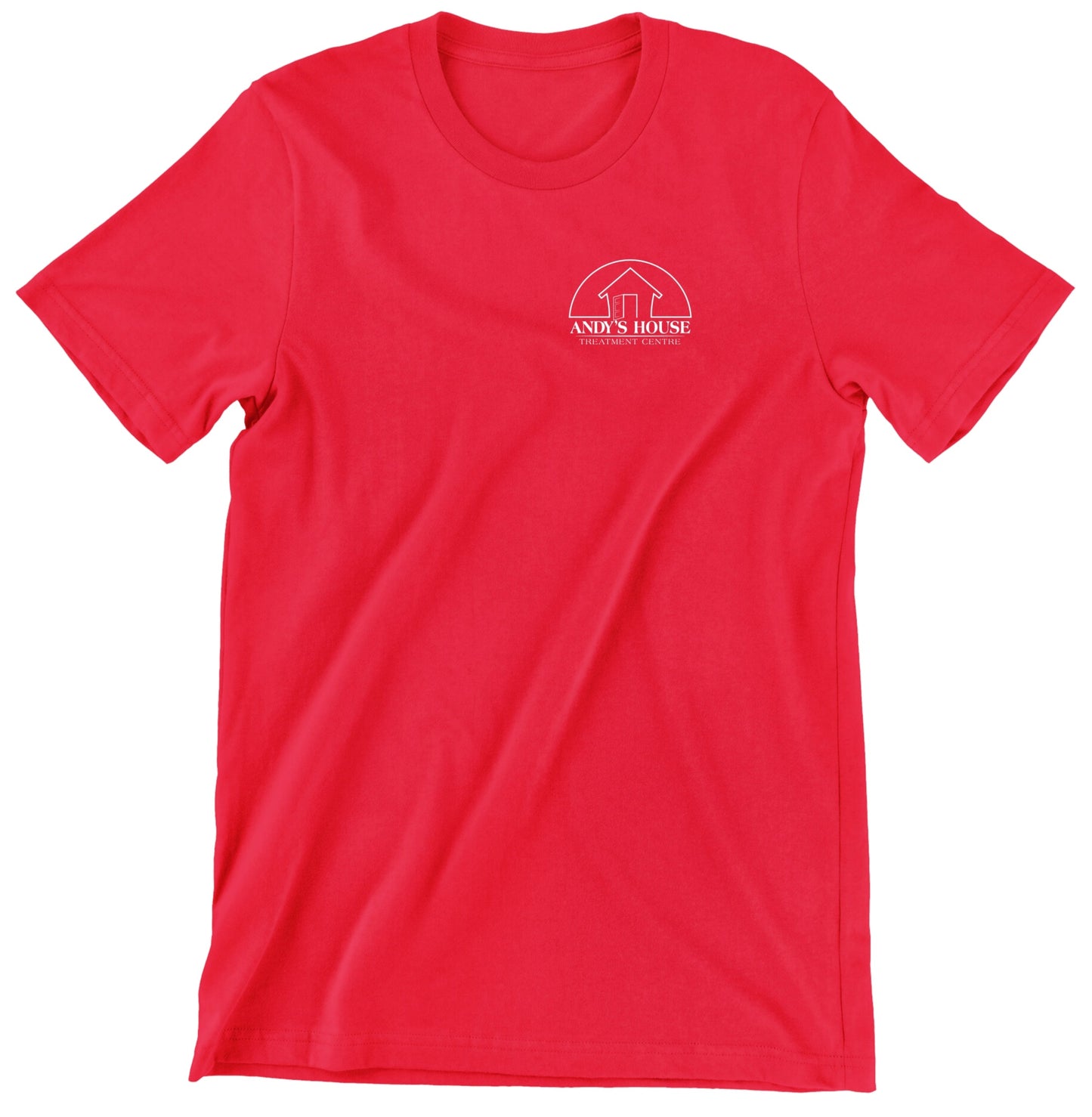 T-SHIRT IMPRIMÉ SUR LA POITRINE GAUCHE AH