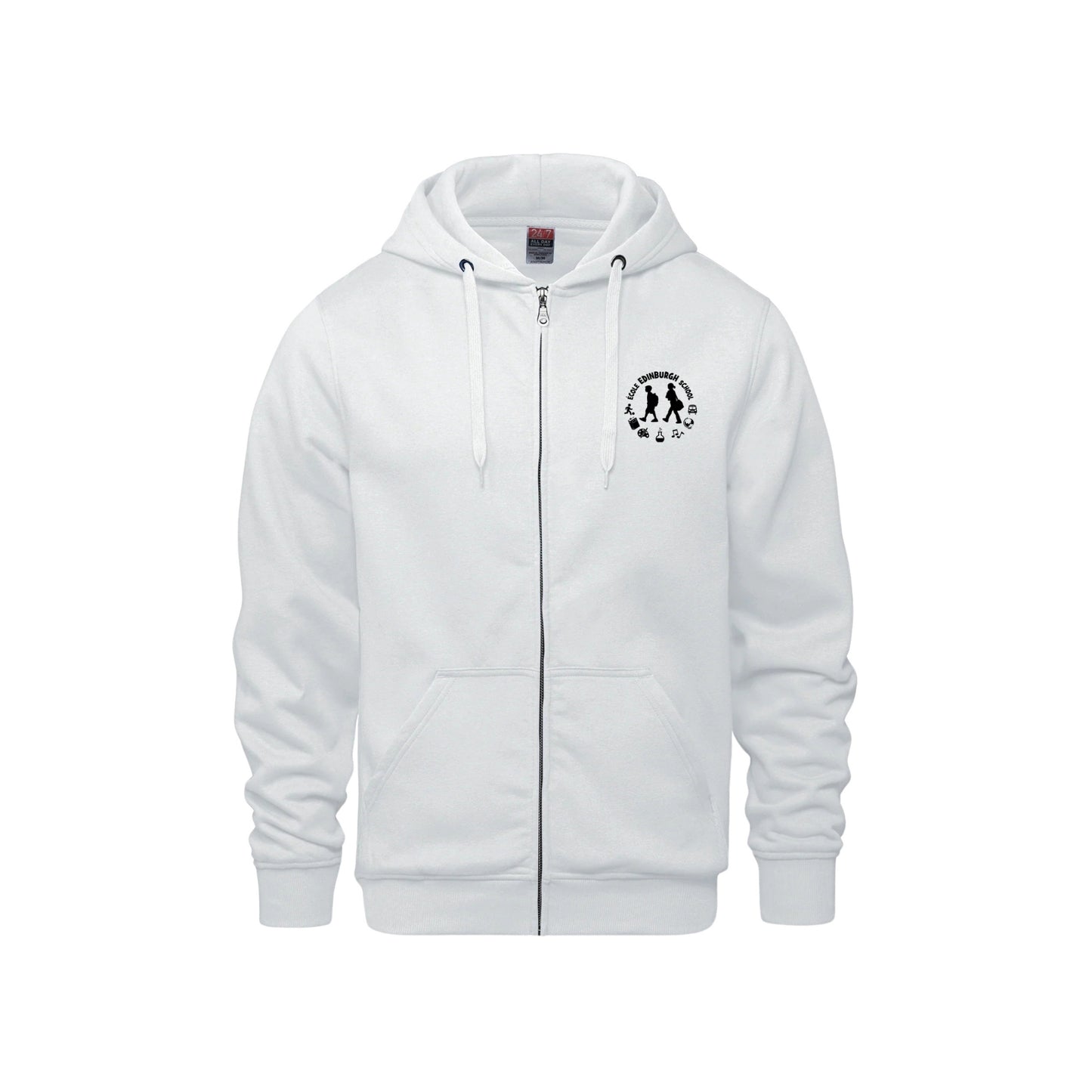 Edinburgh Adult Full Zip Hoodie