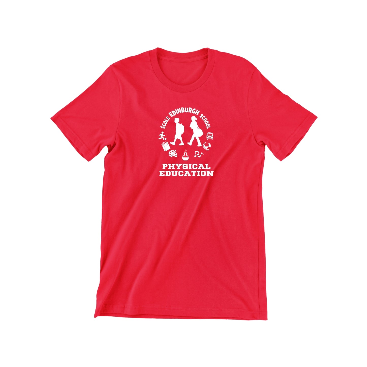 T-shirt d'éducation physique pour adultes d'Édimbourg