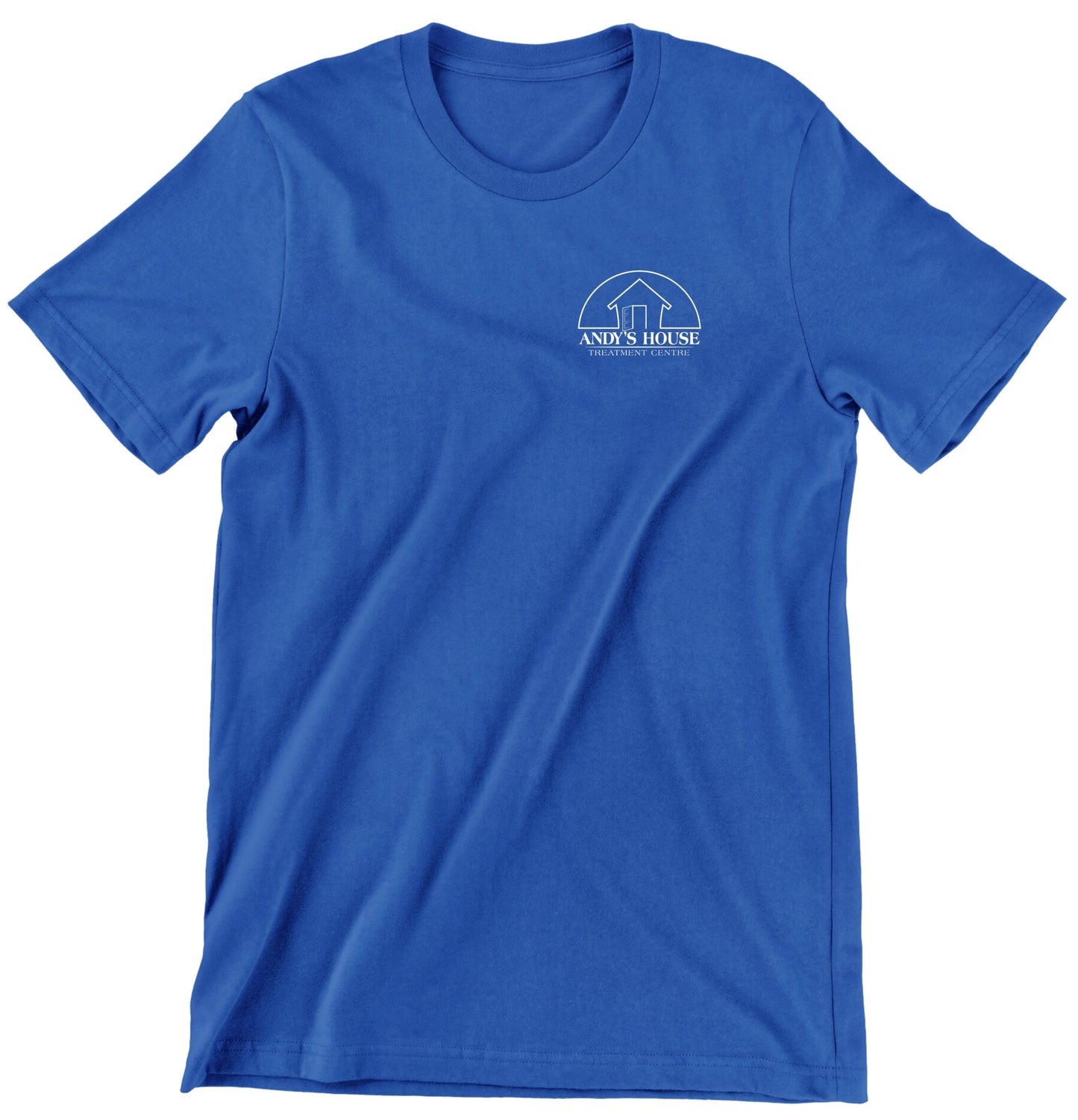 T-SHIRT IMPRIMÉ SUR LA POITRINE GAUCHE AH