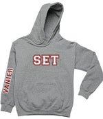 Load image into Gallery viewer, Vanier SET Hoodie With School Down Arm
