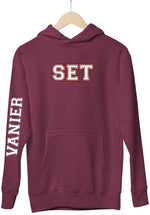 Load image into Gallery viewer, Vanier SET Hoodie With School Down Arm
