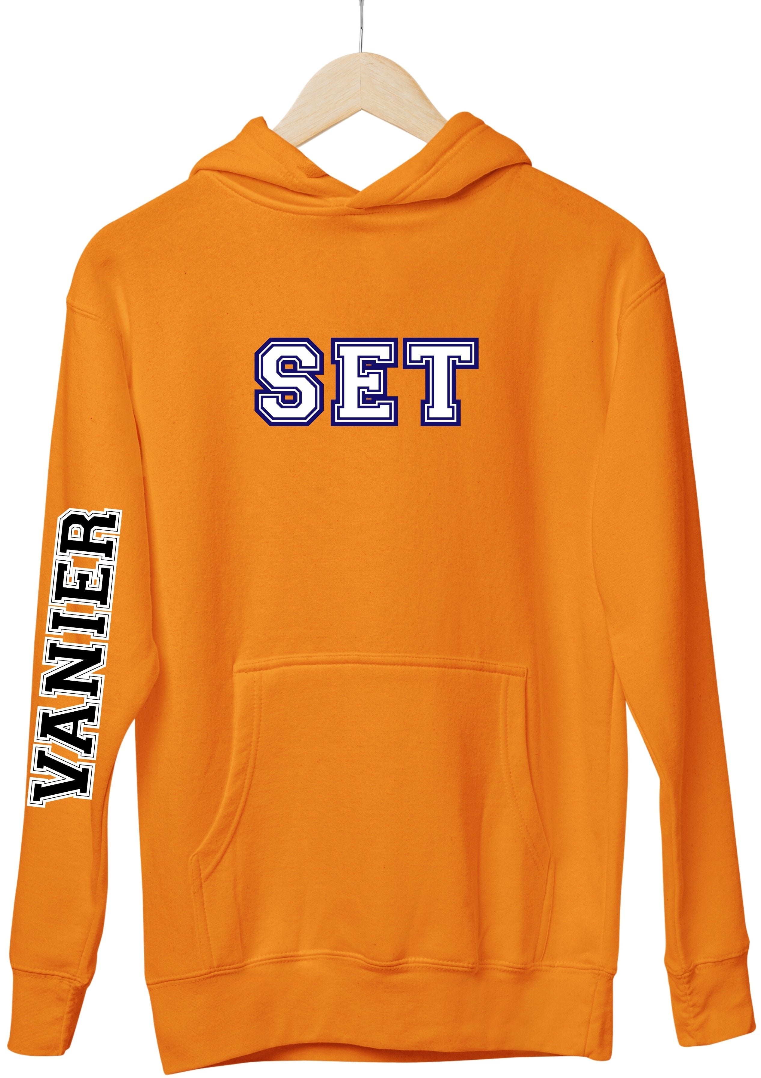 Vanier SET Hoodie With School Down Arm