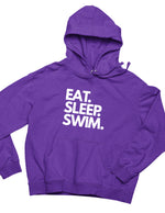 Load image into Gallery viewer, DSC Eat Sleep Swim Hoodie
