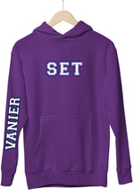 Load image into Gallery viewer, Vanier SET Hoodie With School Down Arm
