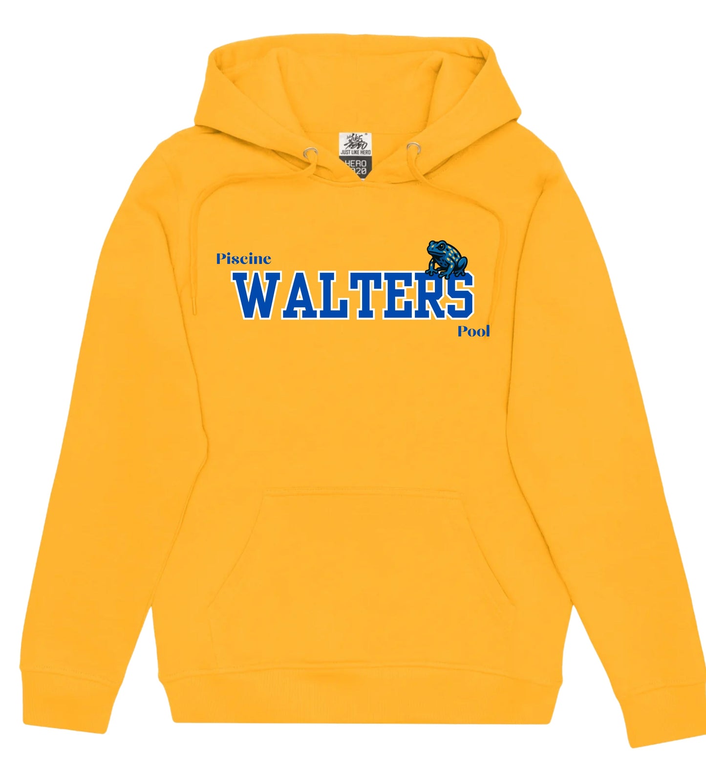 SWEAT À CAPUCHE WALTERS POUR ADULTE - GRENOUILLE