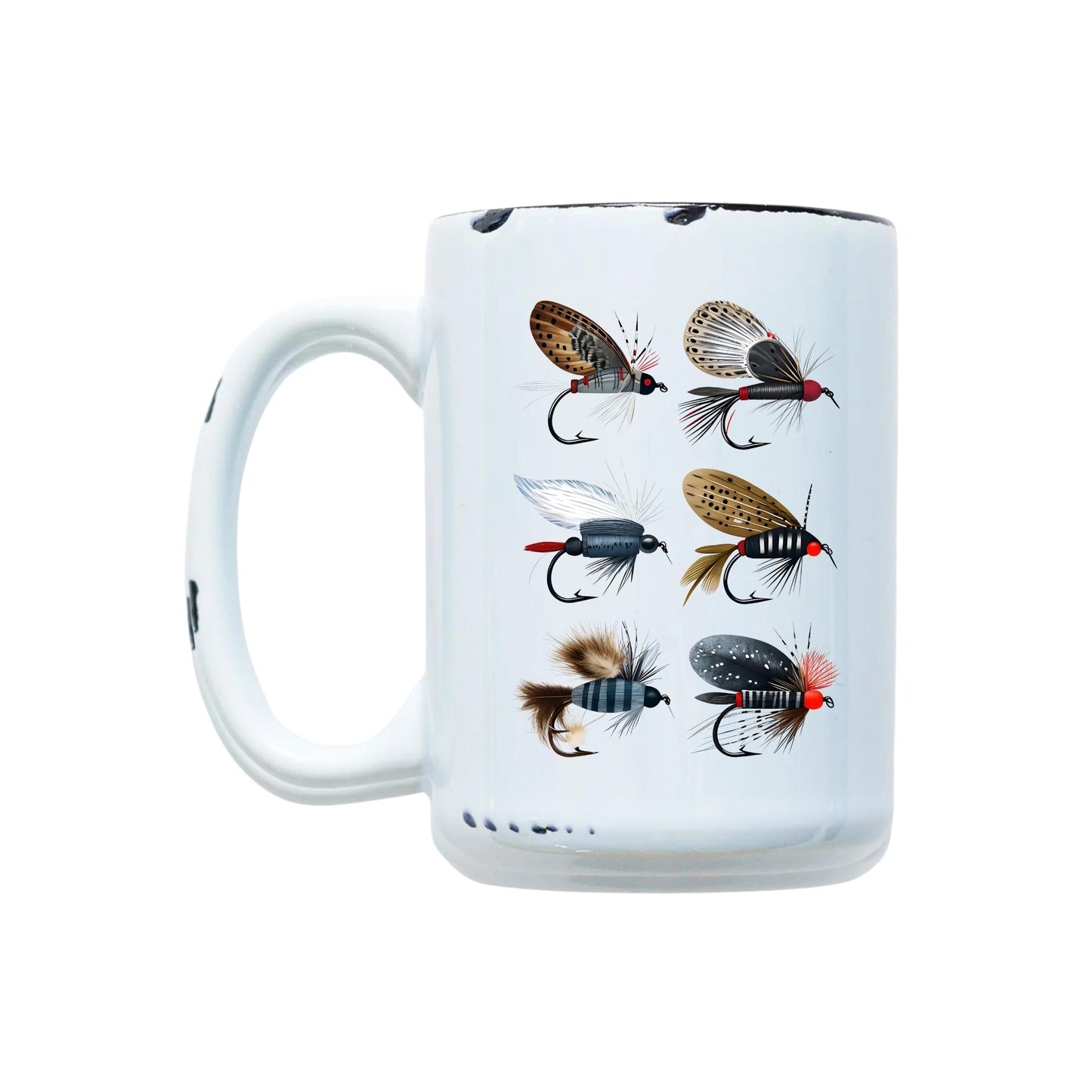 Mug de pêche à la mouche de 15 cl