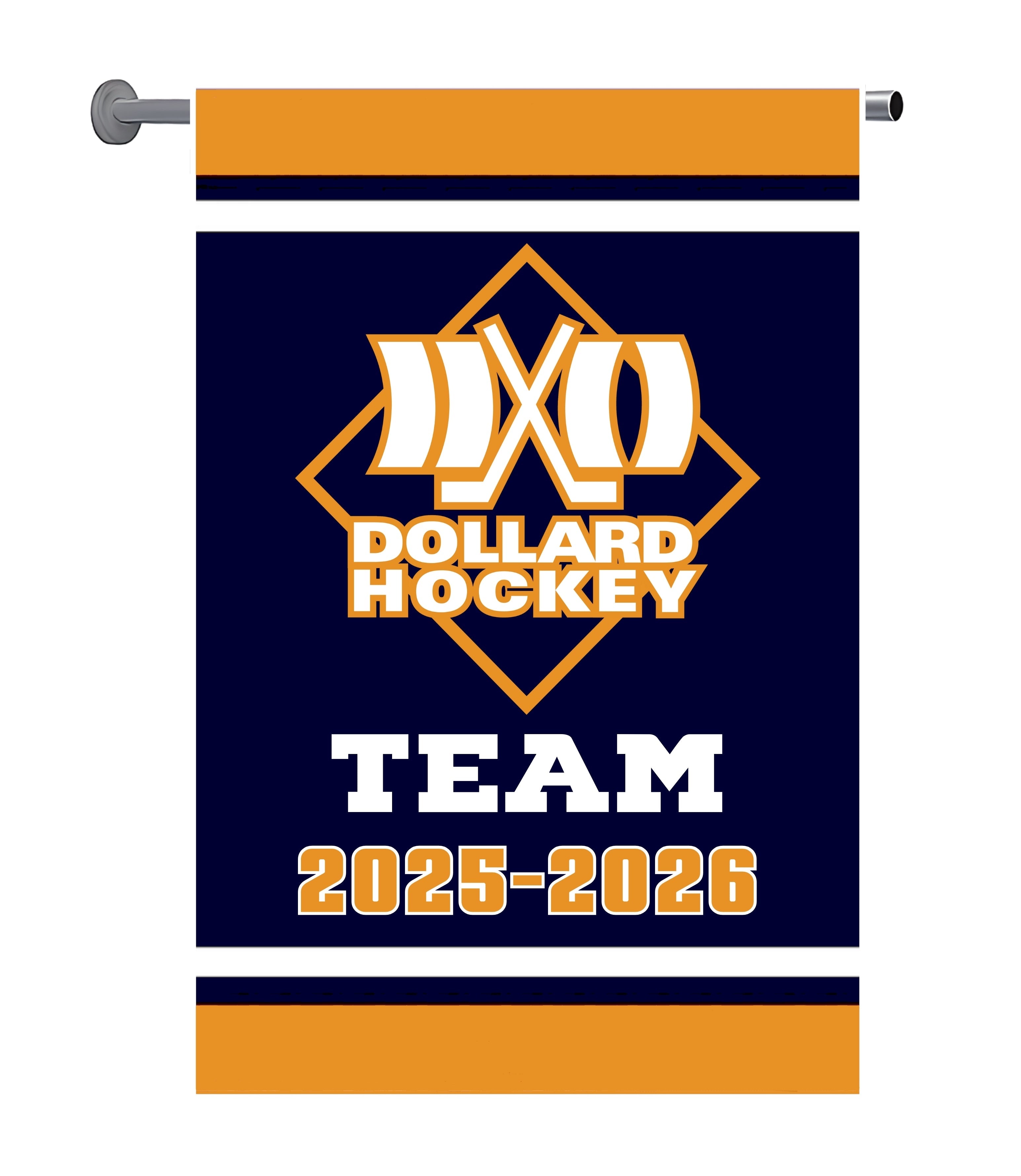 DOLLARD HOCKEY LOCKER ROOM MAGNETIC DOOR FLAG