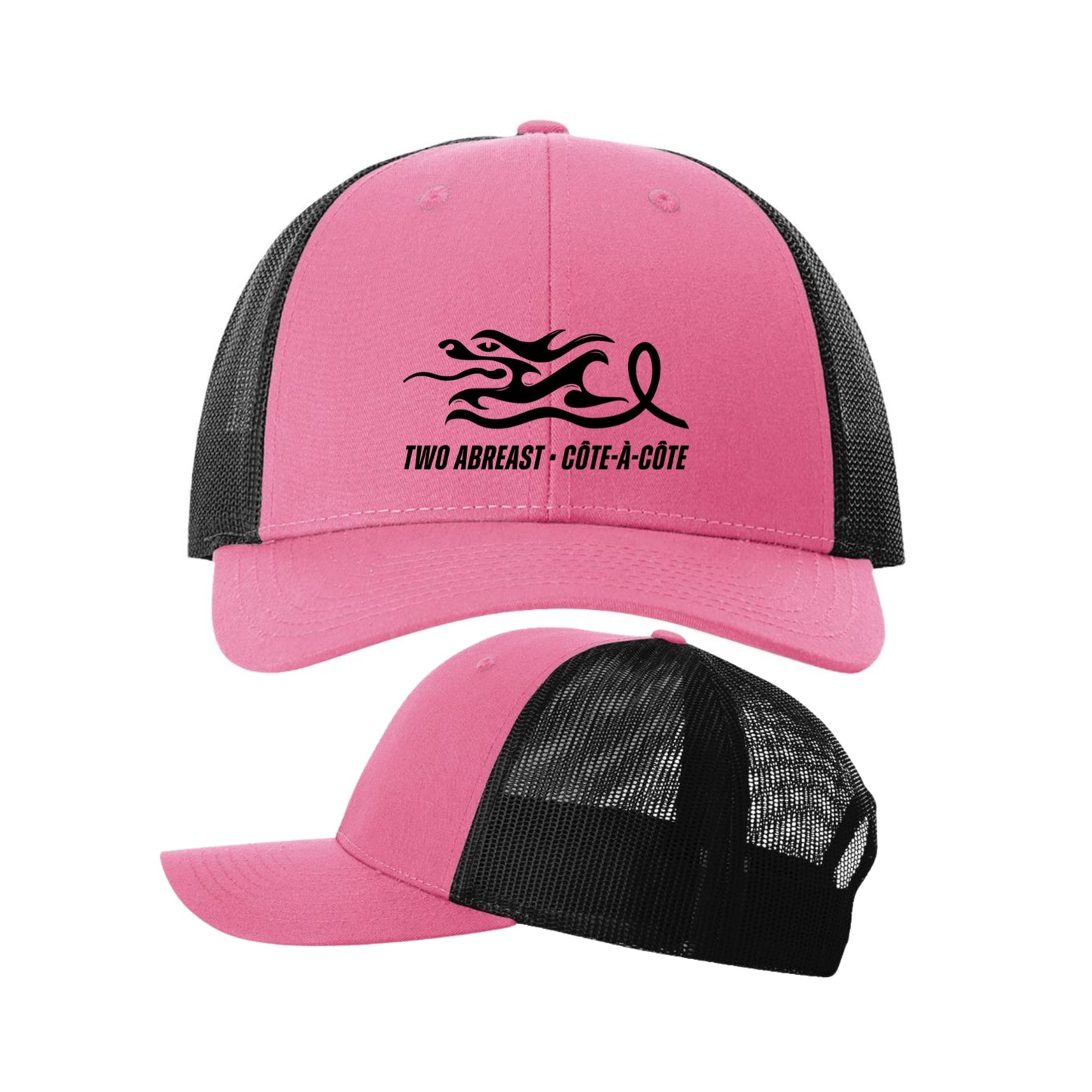 Casquette trucker à dos en filet