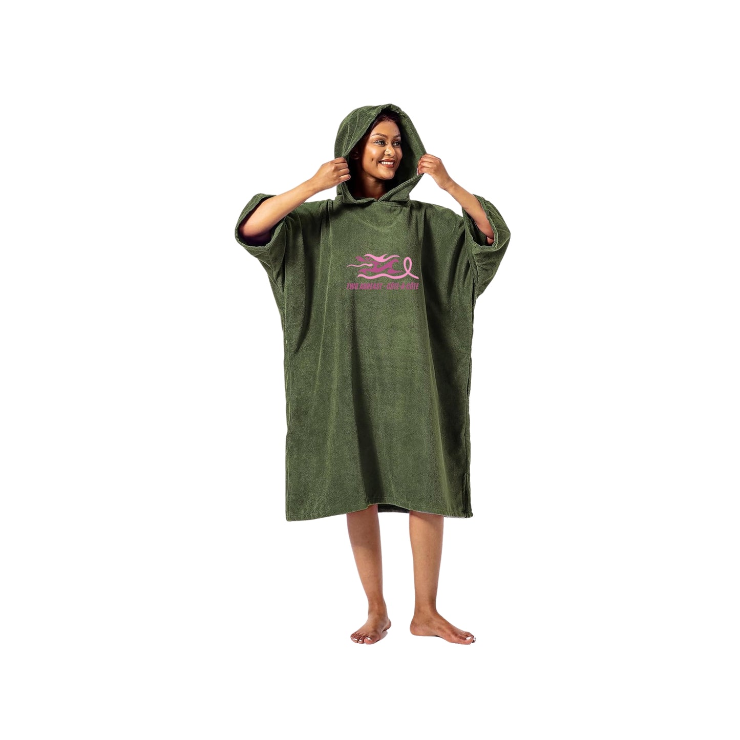 Poncho en serviette