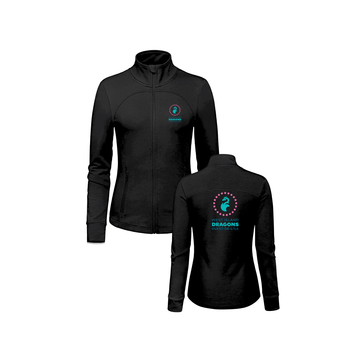 Veste de performance zippée intégrale pour femme