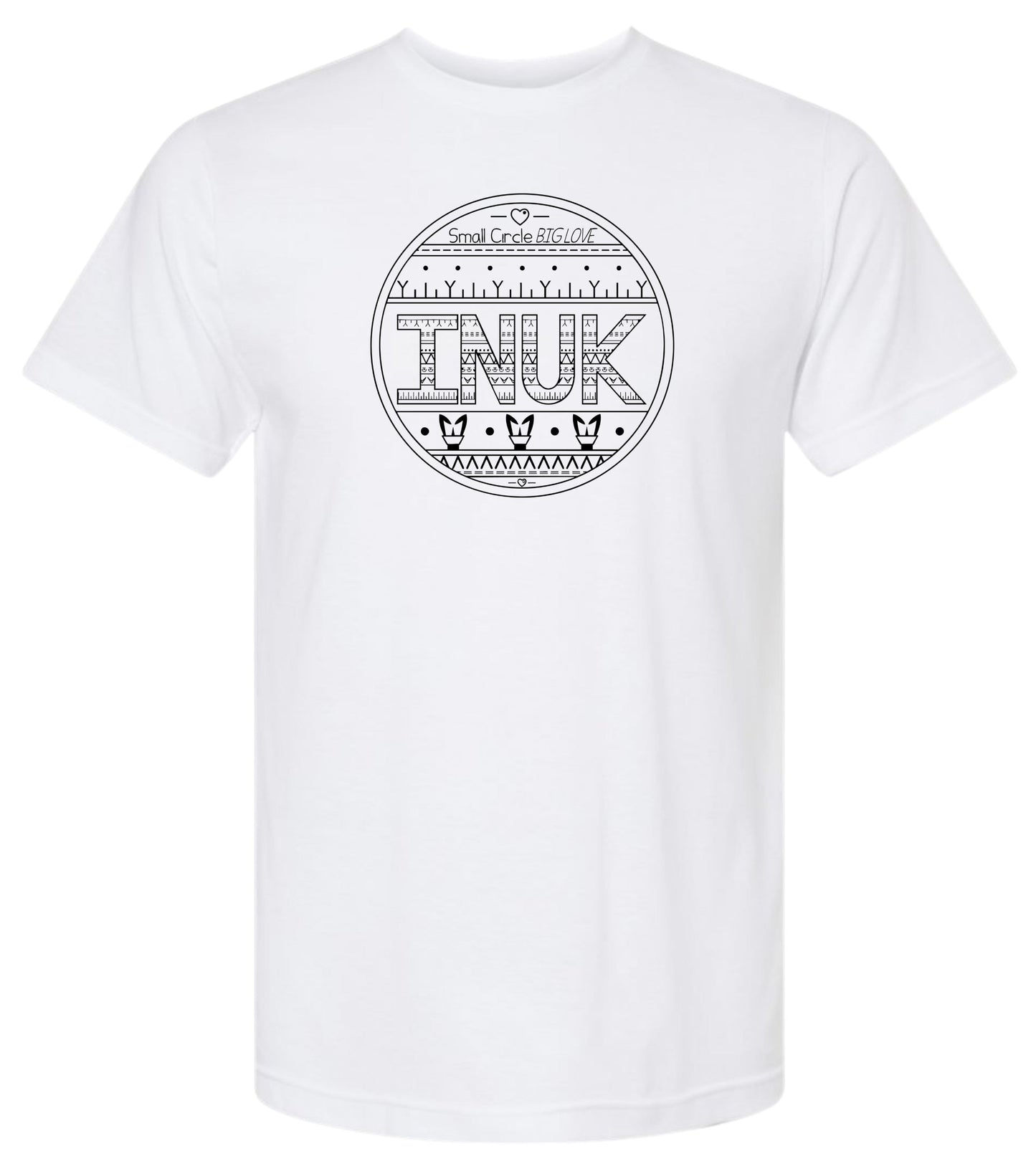 T-shirt Petit Cercle Grand Amour