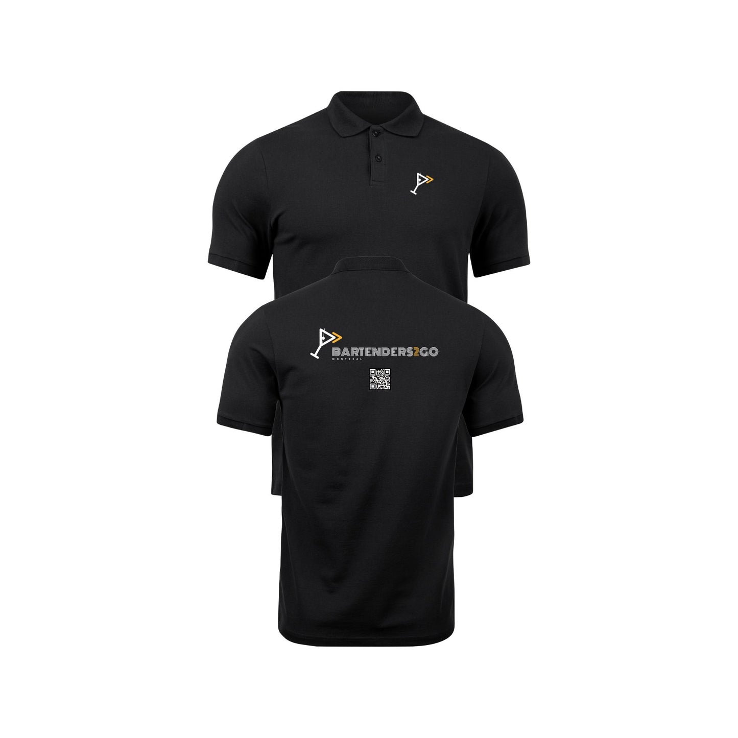 BARTENDERS2GO UNISEX POLO