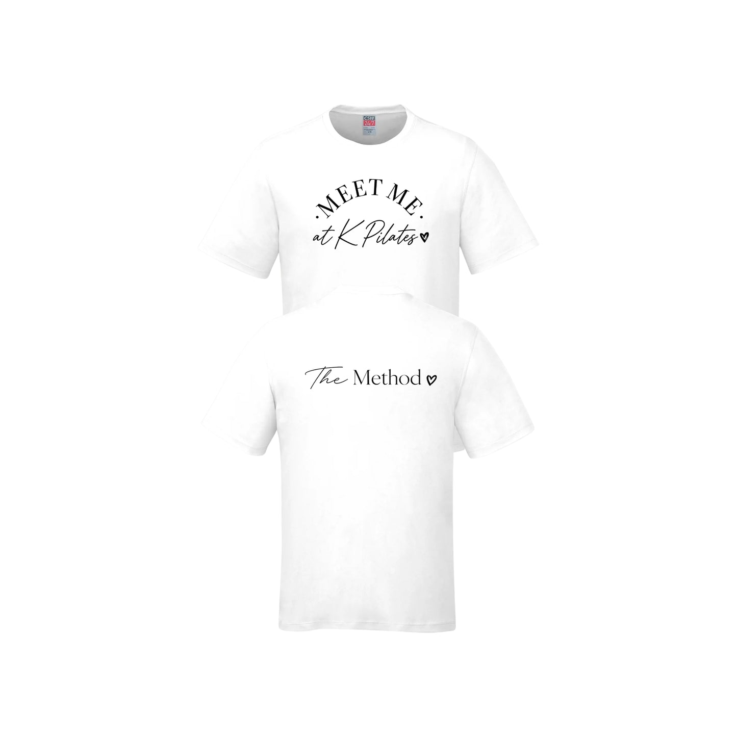 MEET ME AT K PILATES UNISEX T-SHIRT