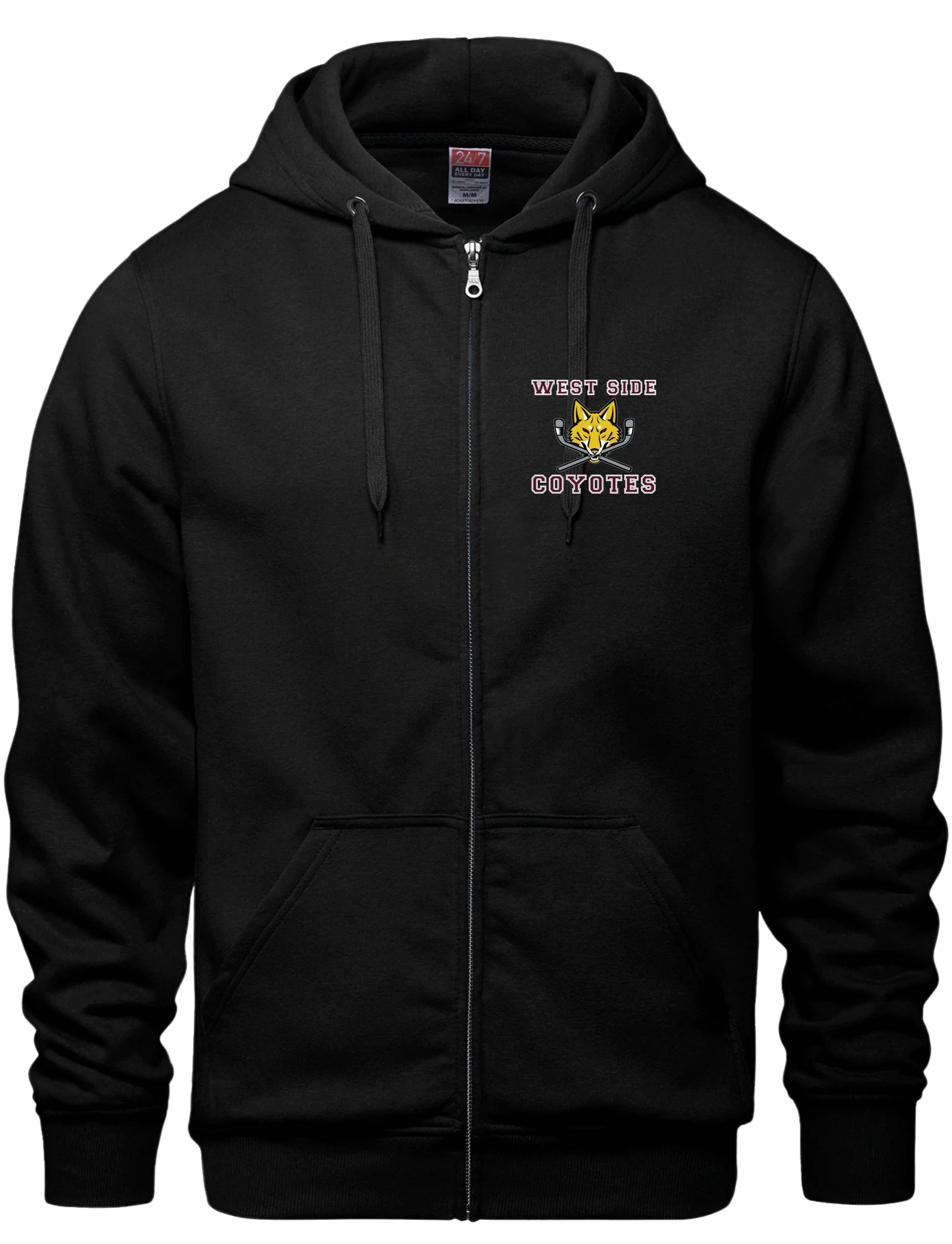 COYOTES FULL ZIP HOODIE