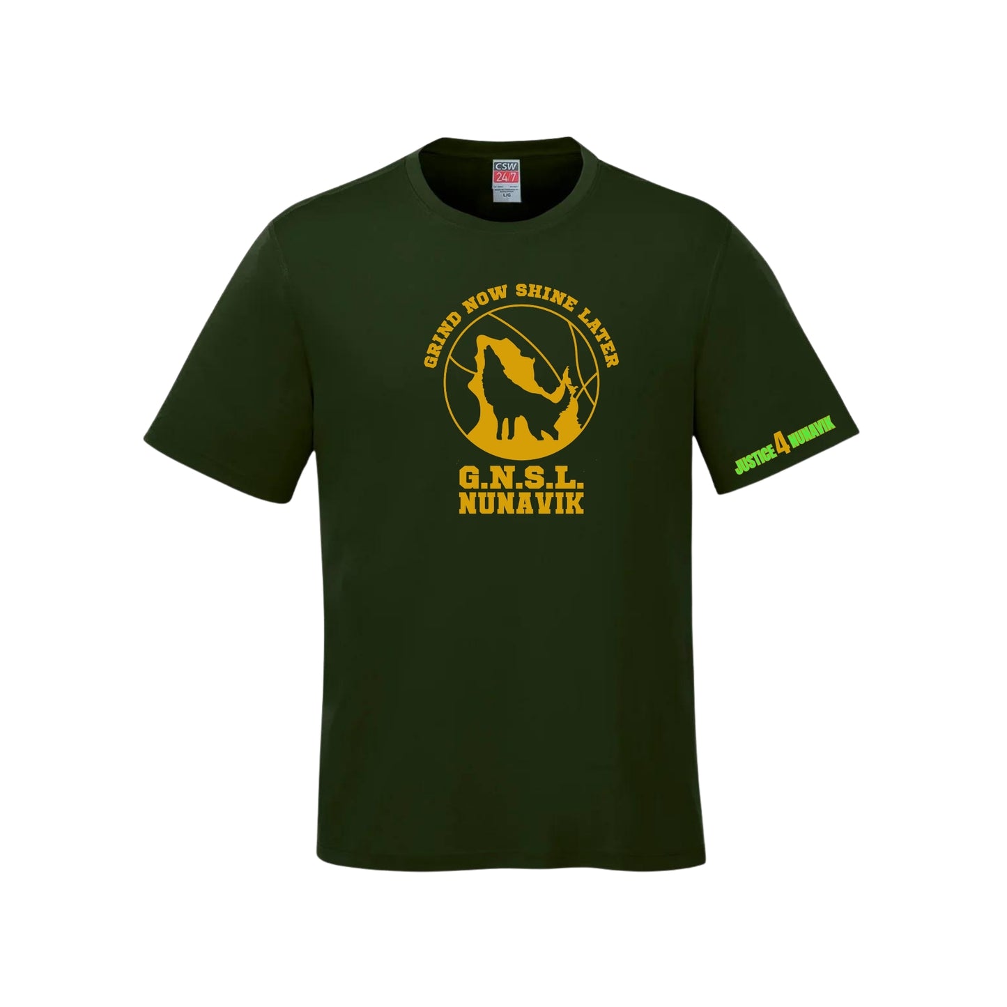 GRIND NOW SHINE LATER- FOREST GREEN