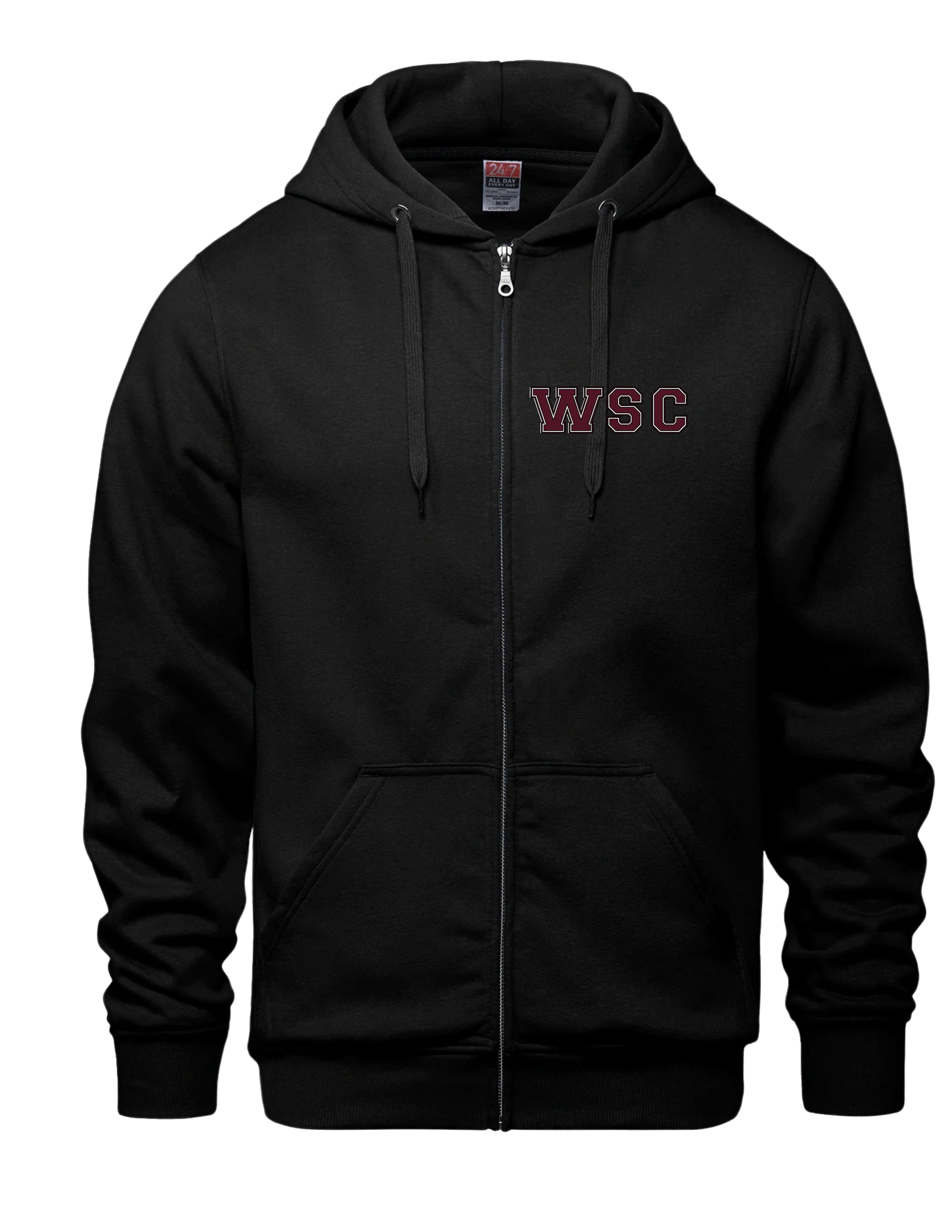 COYOTES WSC FULL ZIP HOODIES