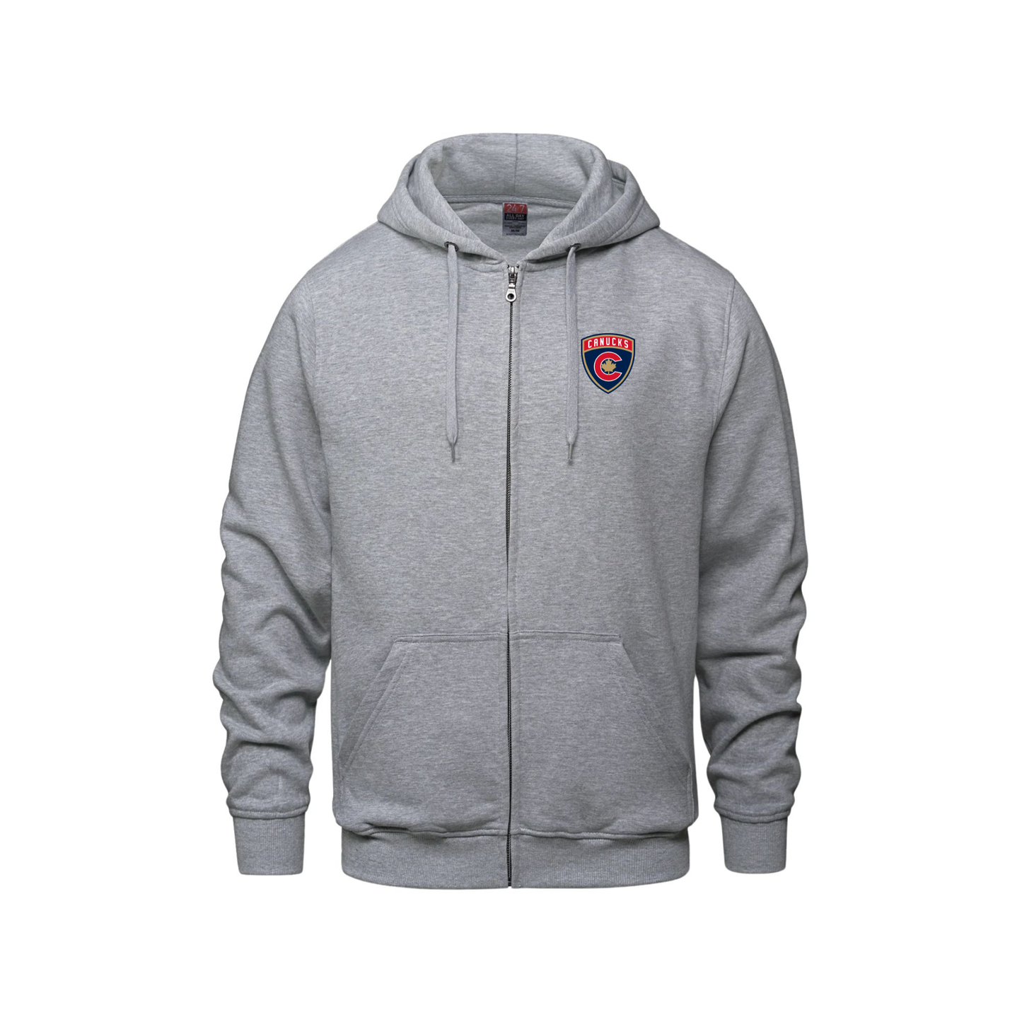 CANUCKS YOUTH FULL ZIP HOODIE