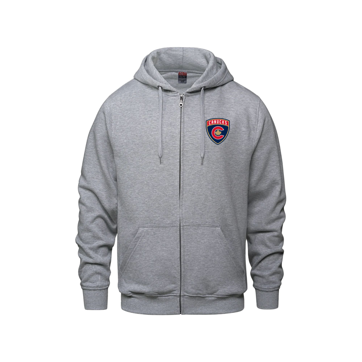 CANUCKS FULL ZIP HOODIE