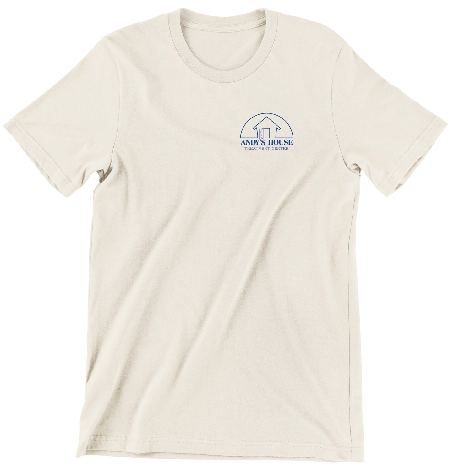 T-SHIRT IMPRIMÉ SUR LA POITRINE GAUCHE AH