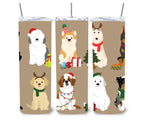 Load image into Gallery viewer, MB Skinny Tumbler- Holiday Tumblers
