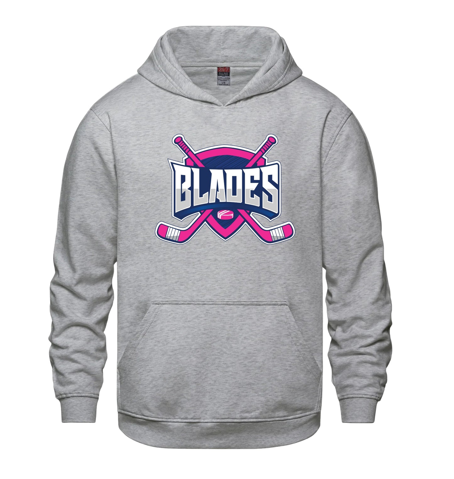 SWEAT À CAPUCHE ADULTE BLADES LOGO ROSE