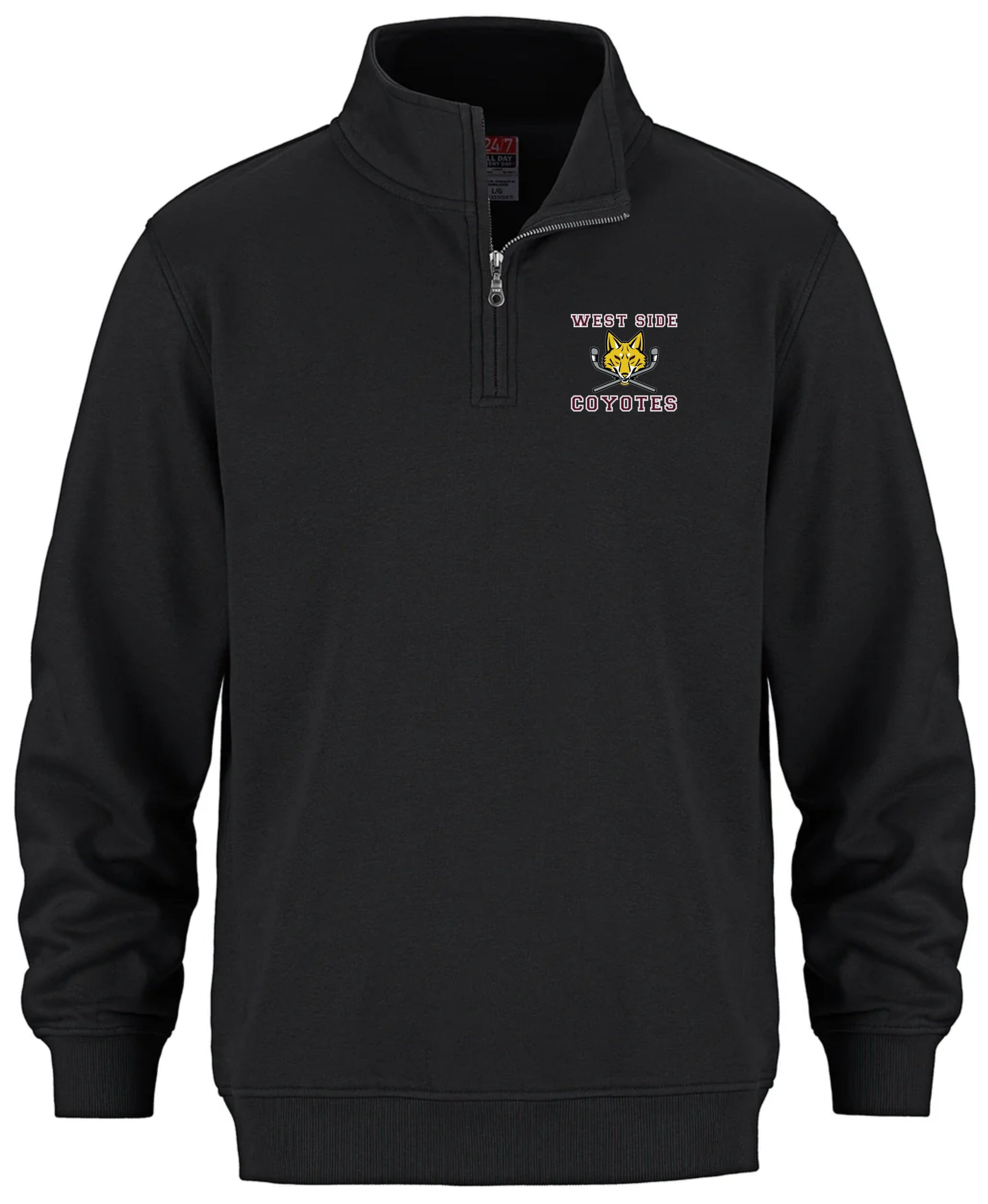 COYOTES 1/4 ZIP SWEATSHIRT