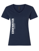 Load image into Gallery viewer, EDGEWATER V NECK SIDE PRINT
