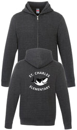 Load image into Gallery viewer, St Charles Youth Full Zip Sweatshirt
