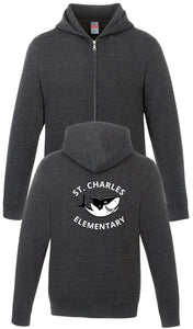 St Charles Youth Full Zip Sweatshirt