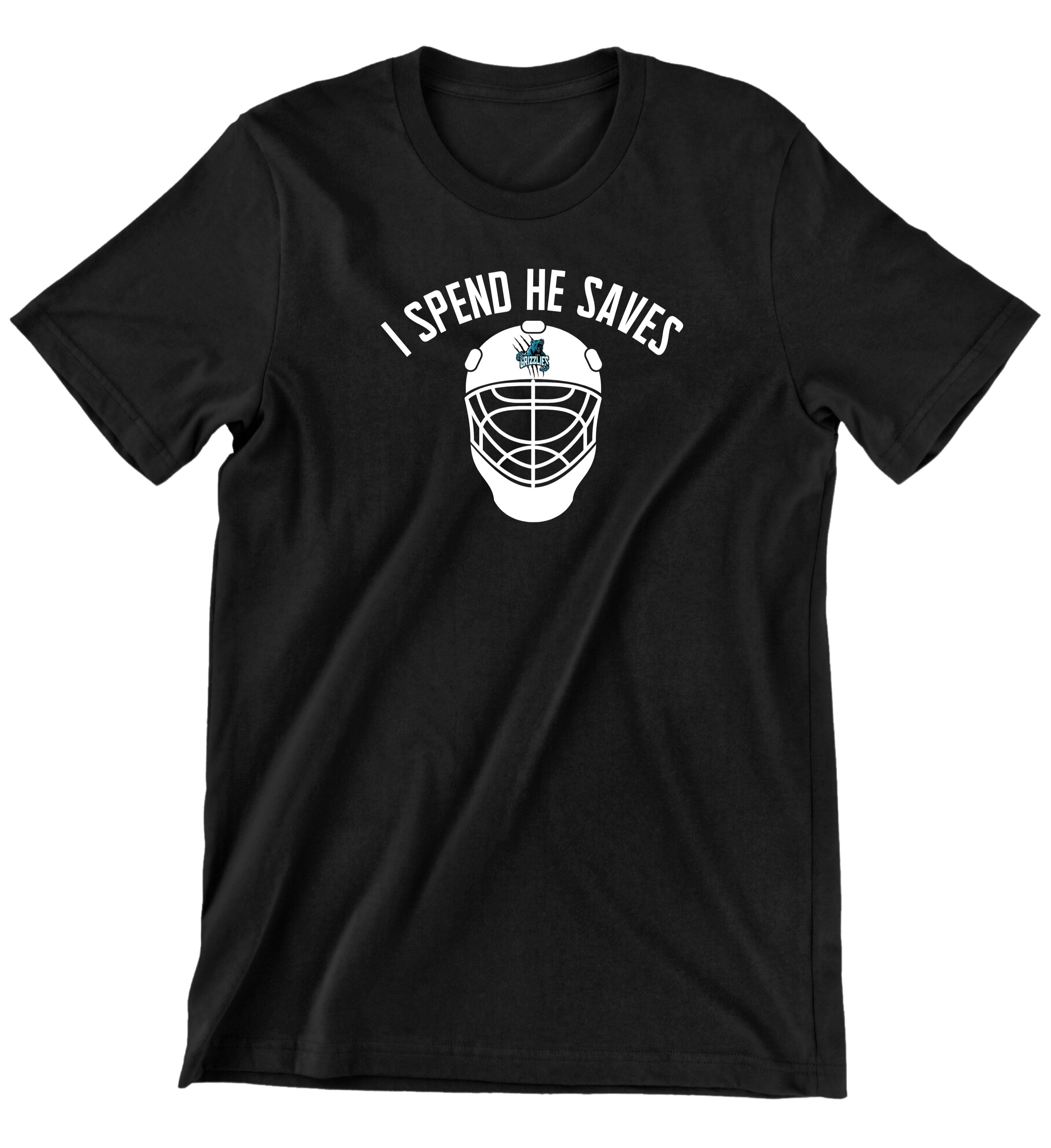 GRIZZLIES ' I SPEND HE SAVES' T-SHIRT