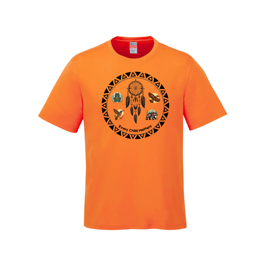 ECS ADULT DREAMCATCHER AND 4 ANIMALS T-SHIRT