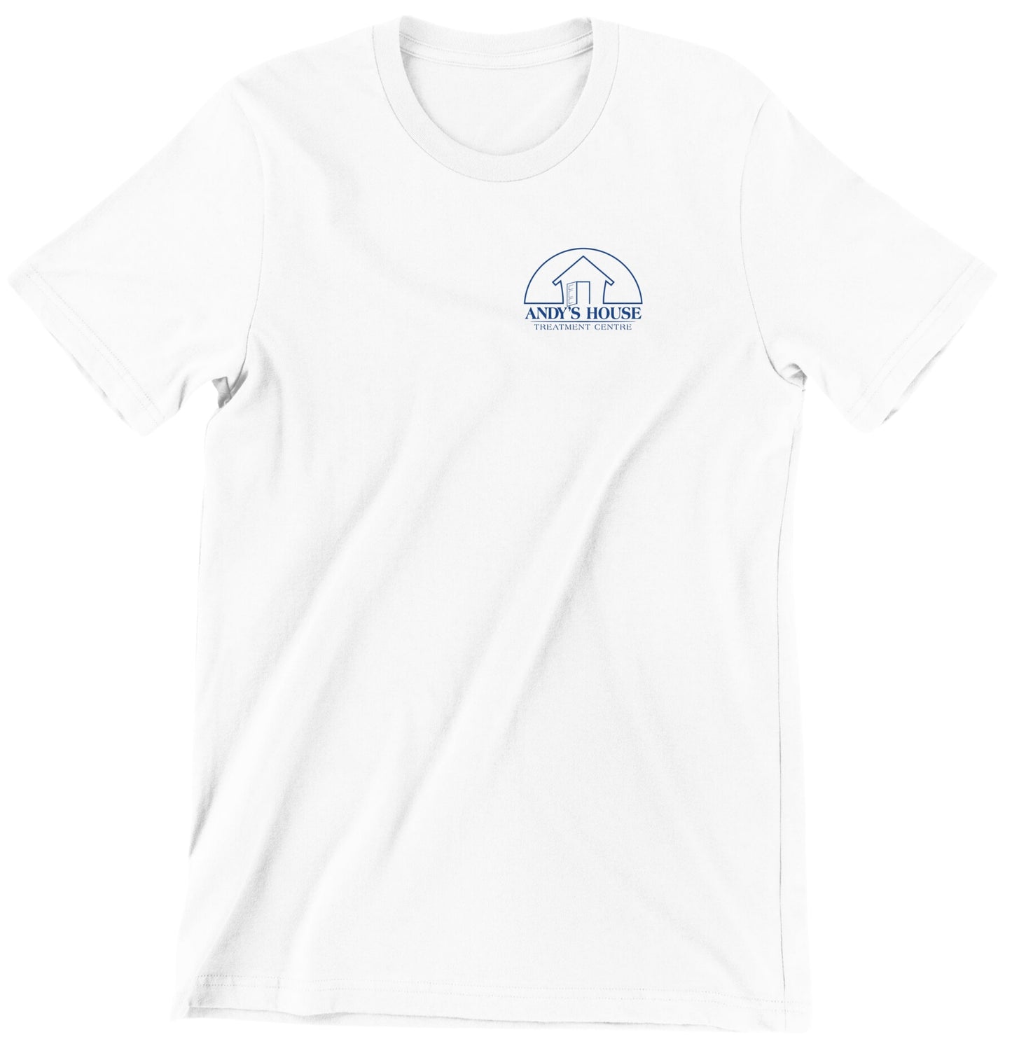 T-SHIRT IMPRIMÉ SUR LA POITRINE GAUCHE AH