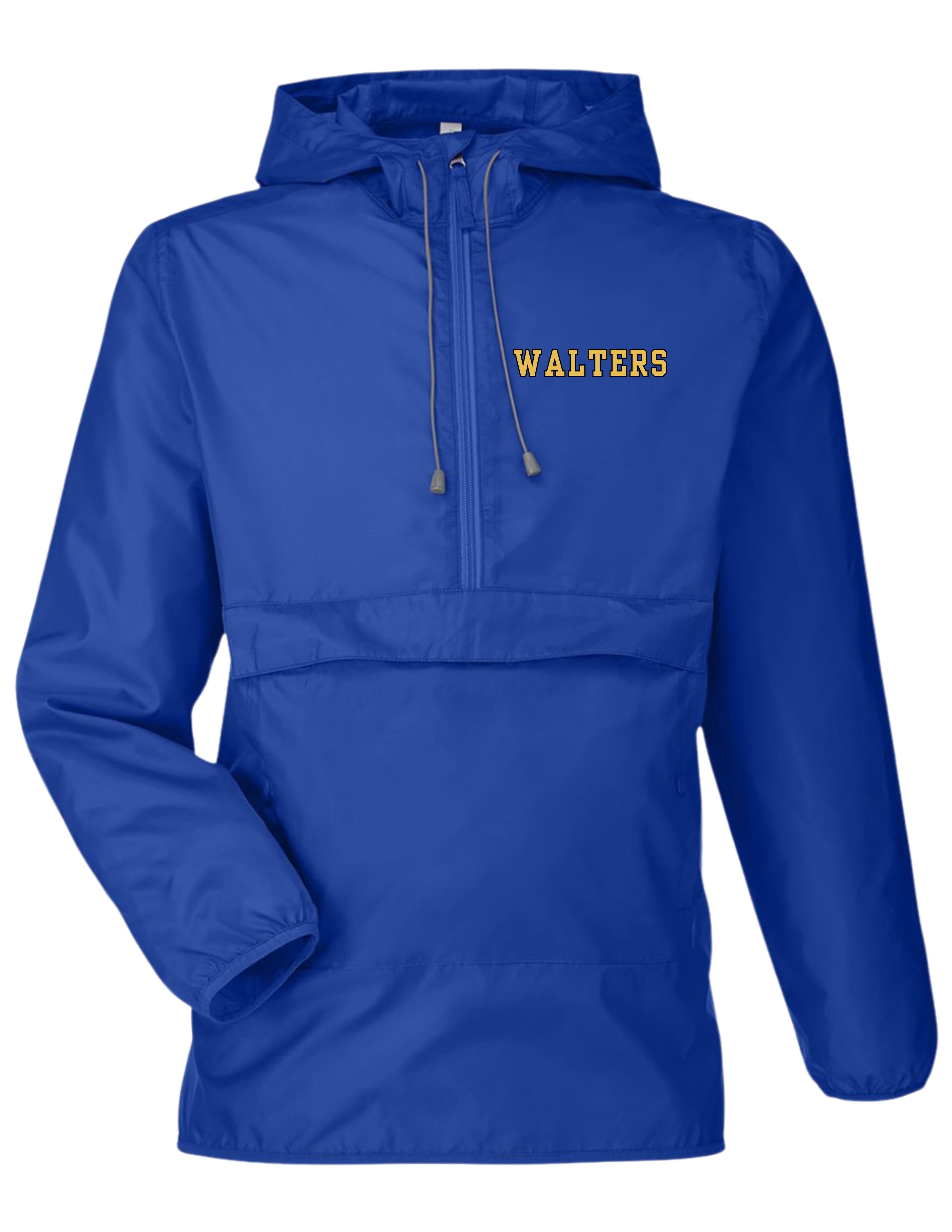 WALTERS ADULT PULLOVER WINDBREAKER