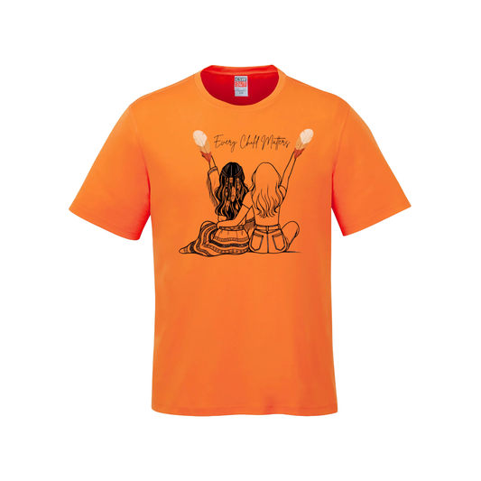 ECS YOUTH 2 GIRLS AND FEATHERS T-SHIRT