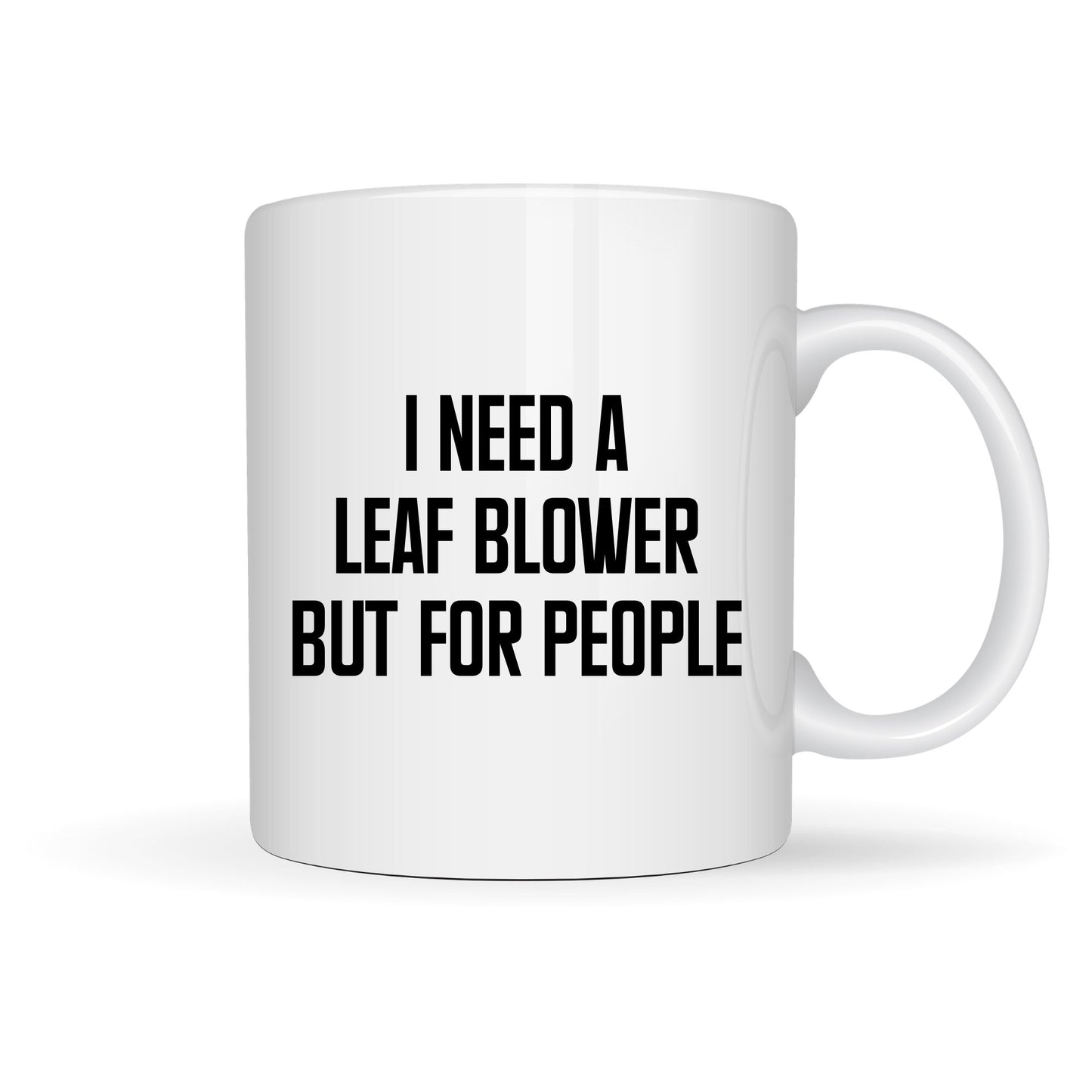 LEAF BLOWER 15oz MUG