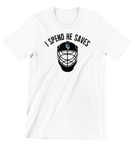 T-SHIRT DES GRIZZLIES « JE DÉPENSE, IL SAUVE »