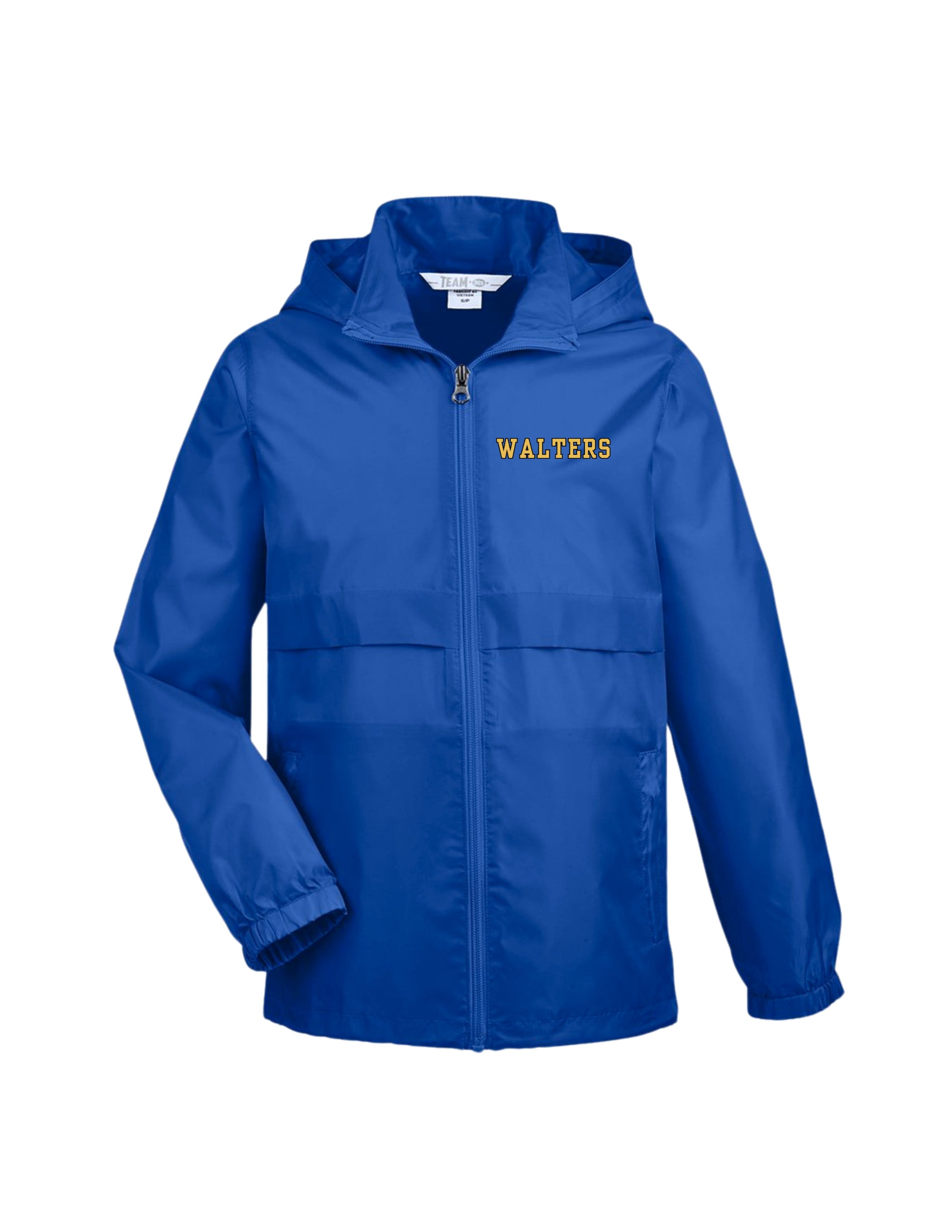 WALTERS YOUTH FULL ZIP WINDBREAKER