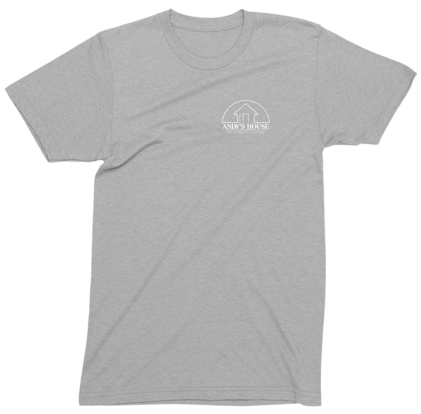 T-SHIRT IMPRIMÉ SUR LA POITRINE GAUCHE AH