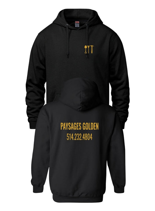 PAYAGES GOLDEN BLACK HOODIE