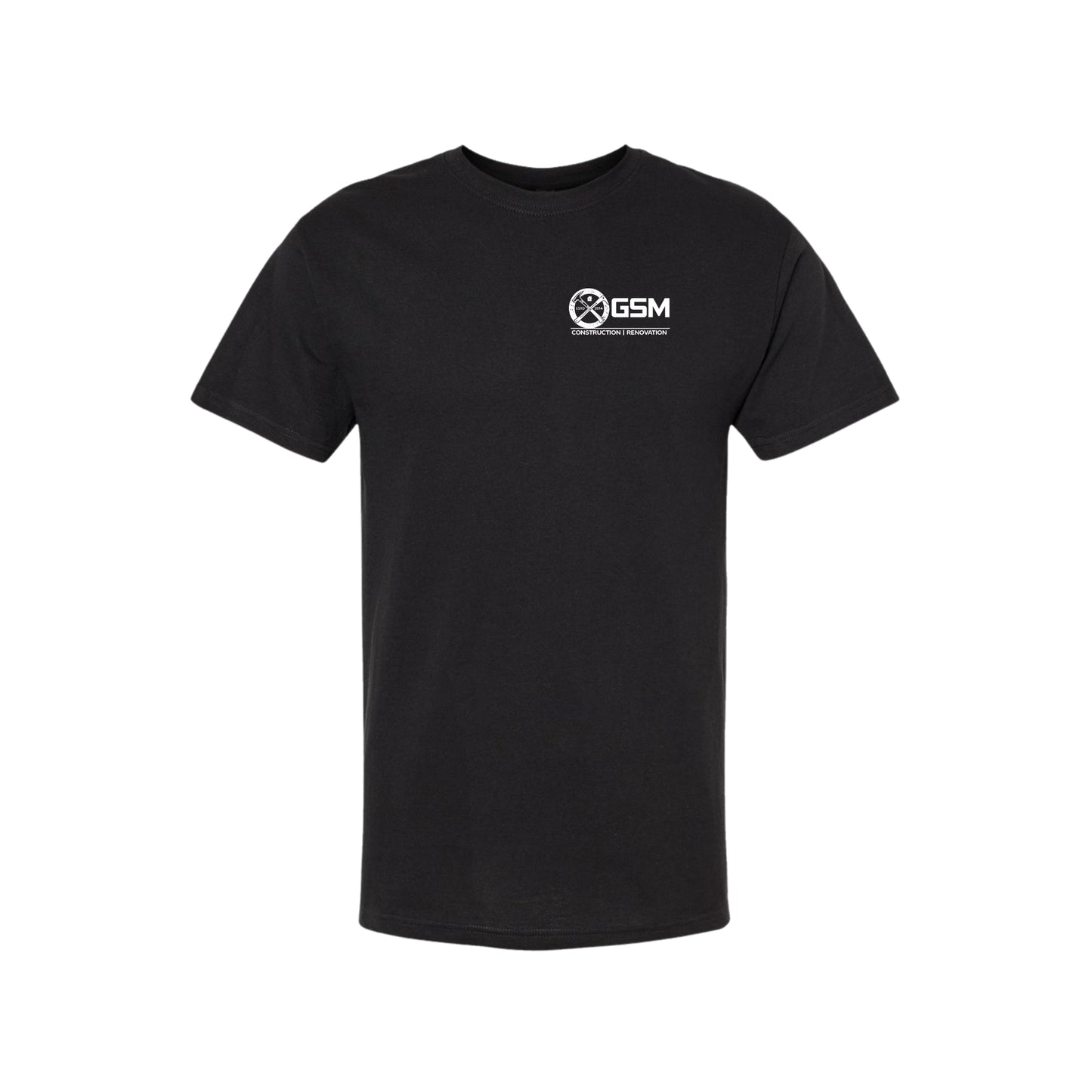 GSM CONSTRUCTION T-SHIRT-LEFT CHEST PRINT