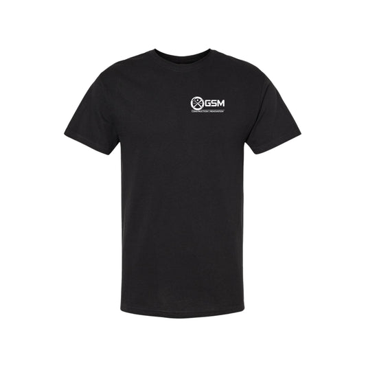 GSM CONSTRUCTION T-SHIRT-LEFT CHEST PRINT