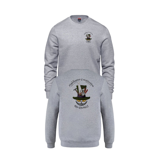MADDHATTER CONSTRUCTION CREWNECK