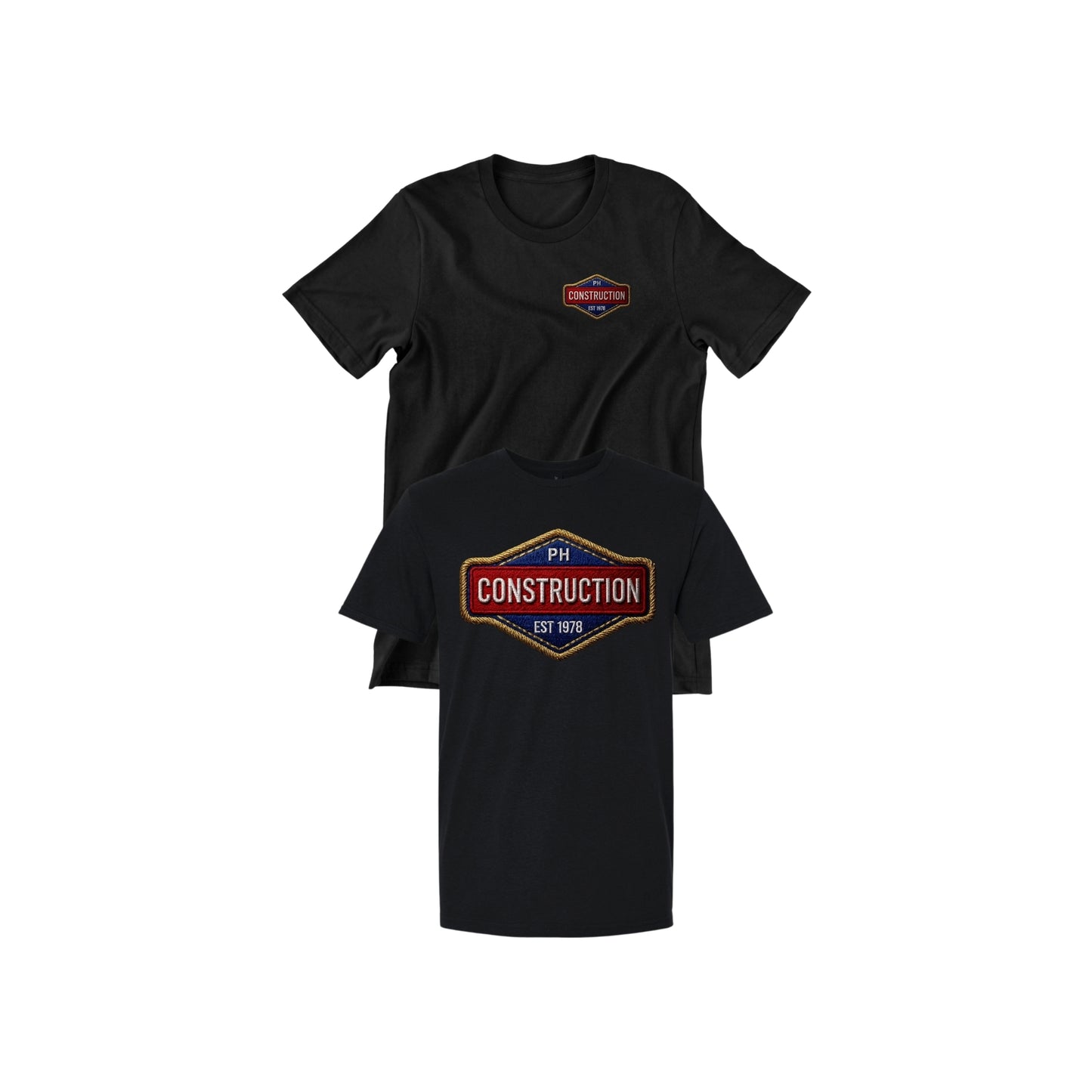 PH CONSTRUCTION T-SHIRT-GOLD