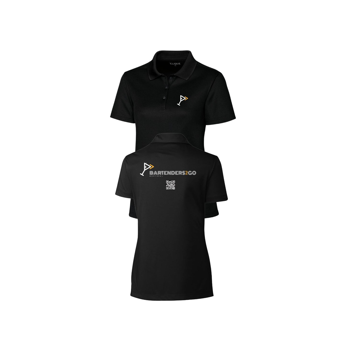 BARTENDERS2GO WOMEN'S POLO