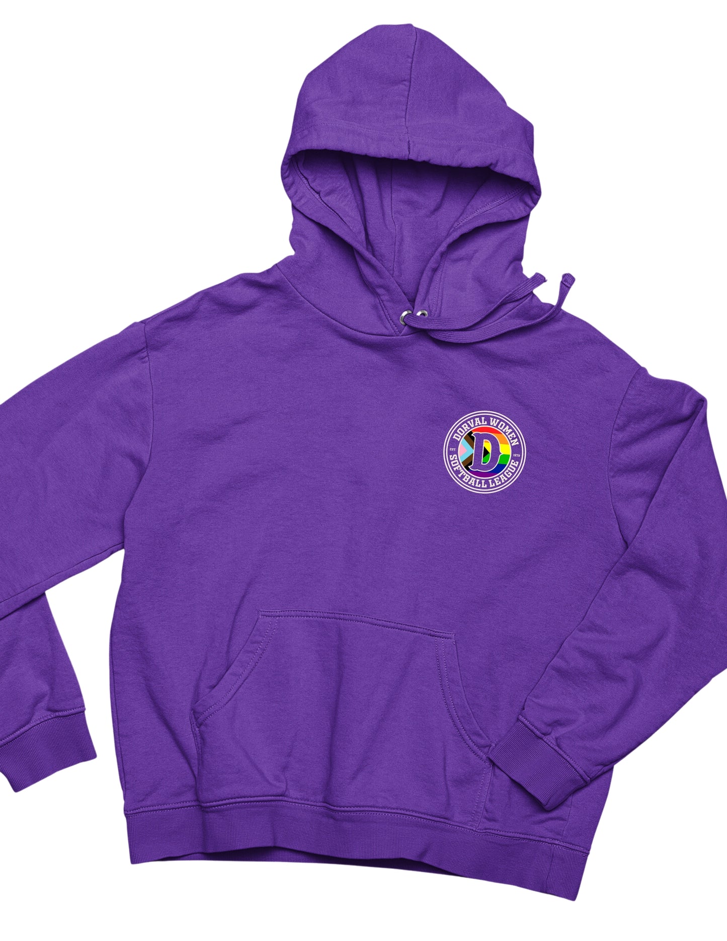 DWSL Hoodie Pride Oval Logo