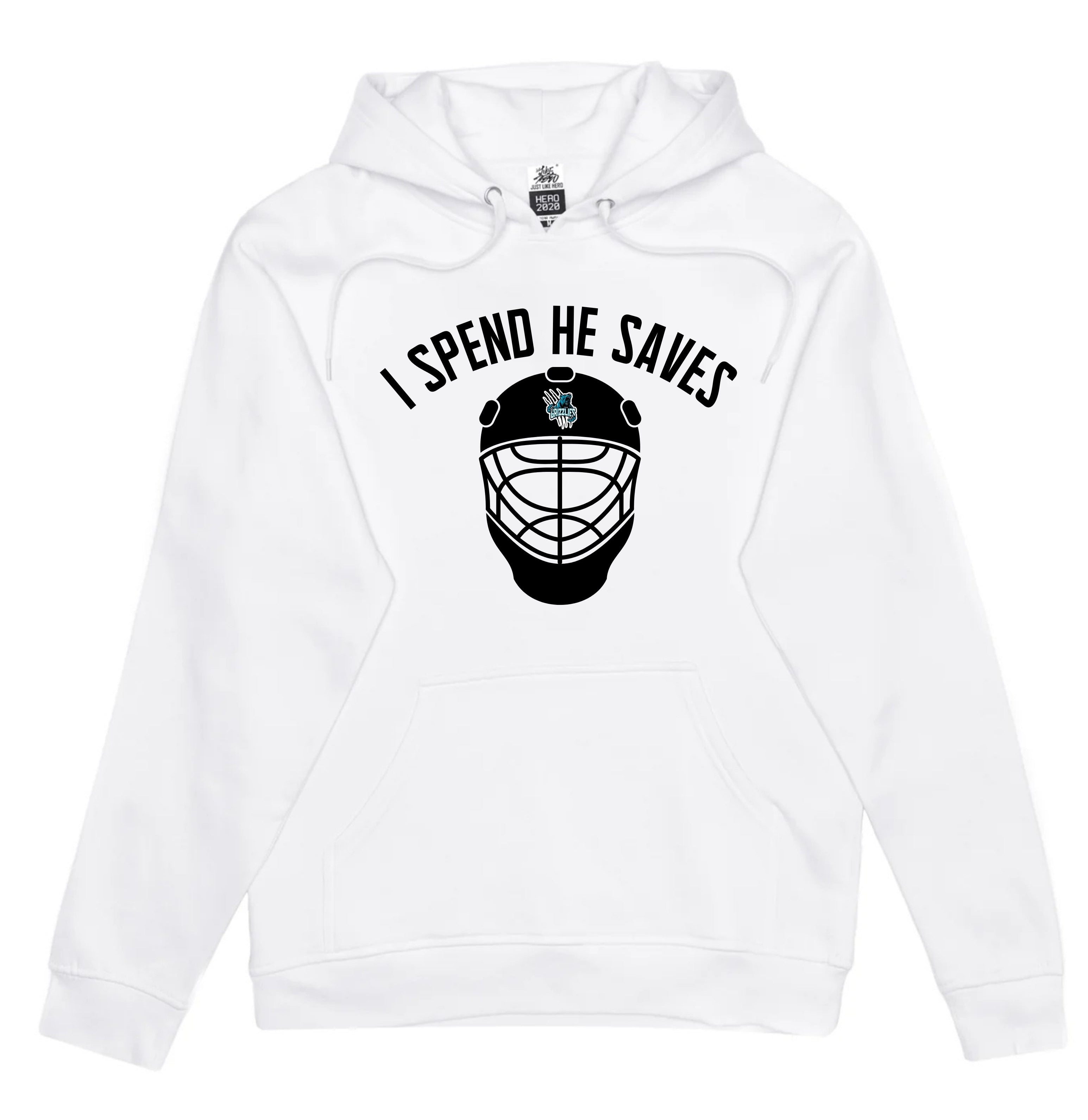 GRIZZLIES 'I SPEND HE SAVES' HOODIE